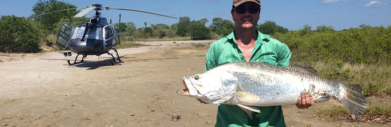 Heli Fishing Darwin, Helifish Trips Darwin